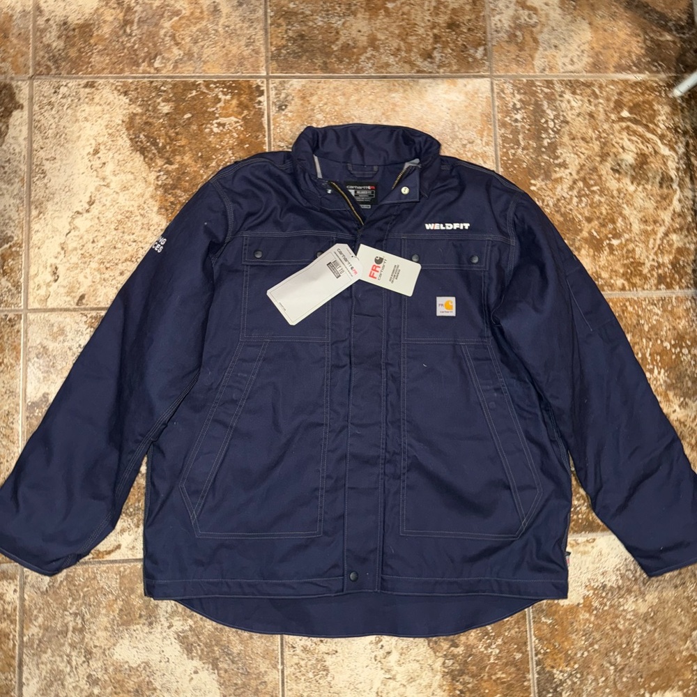 Carhartt NWT Flame-Resistant Full Swing Quick Duck Jacket -1 Warm Rating